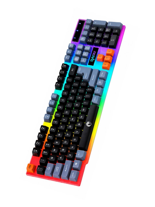 RGB yoritgichli klaviatura, mexanik va membranali modellar, sichqonchali variantlari