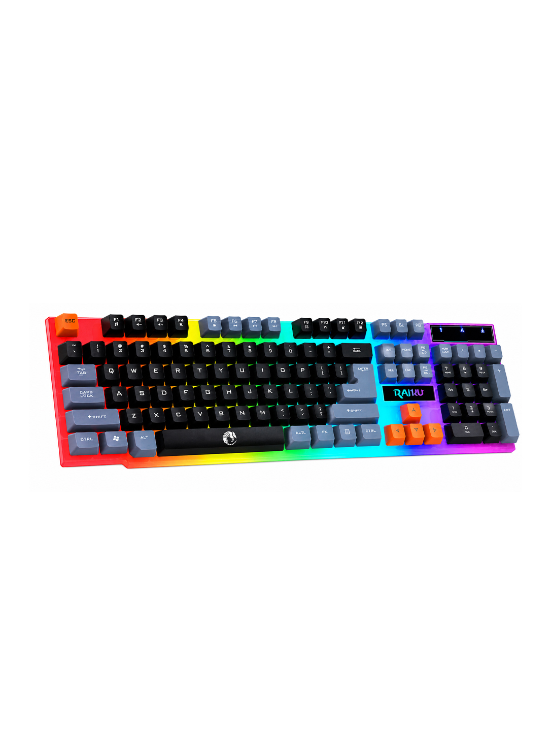 RGB yoritgichli klaviatura, mexanik va membranali modellar, sichqonchali variantlari