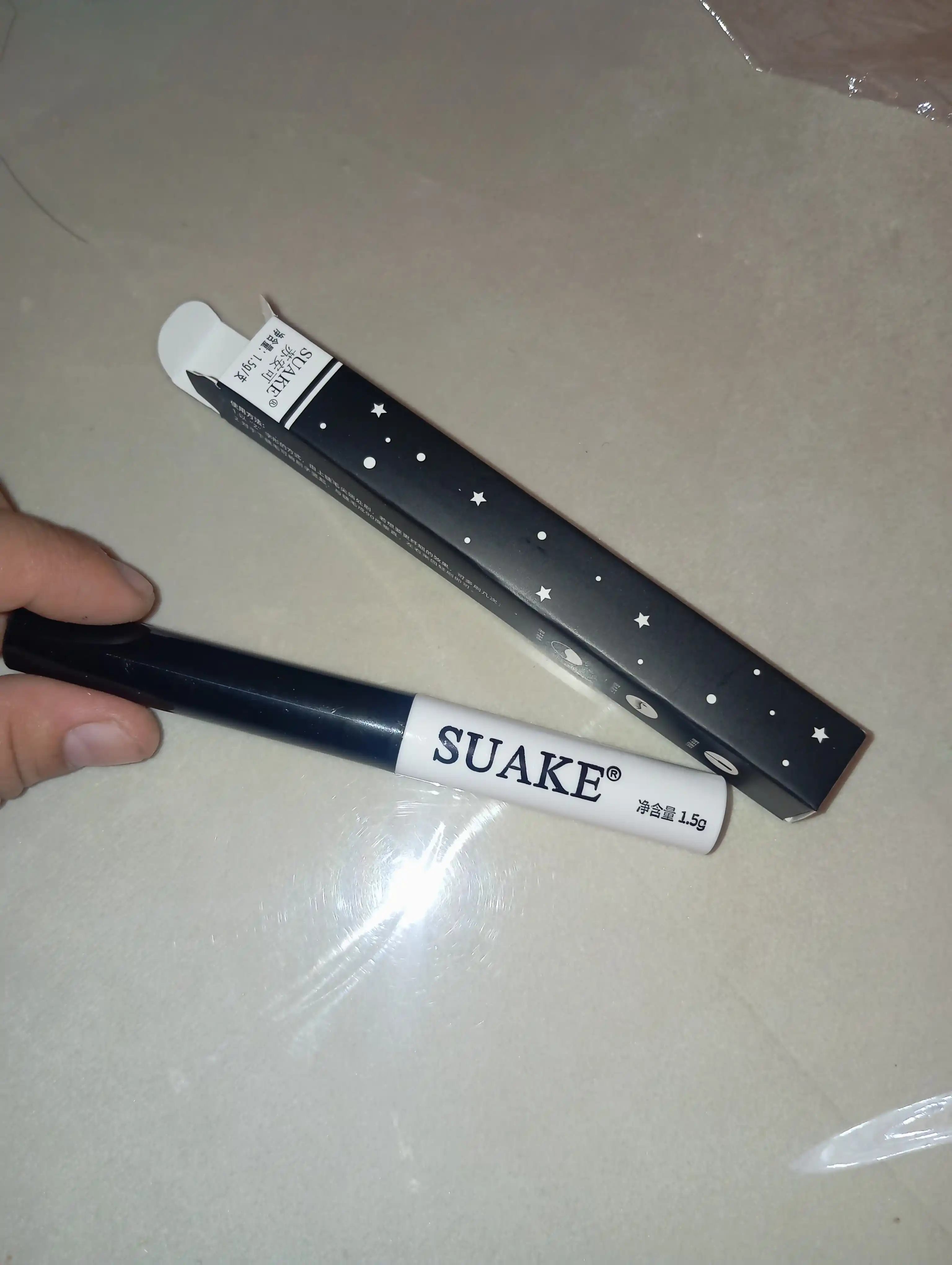 Удлиняющая тушь для ресниц Suake, с тонким аппликатором