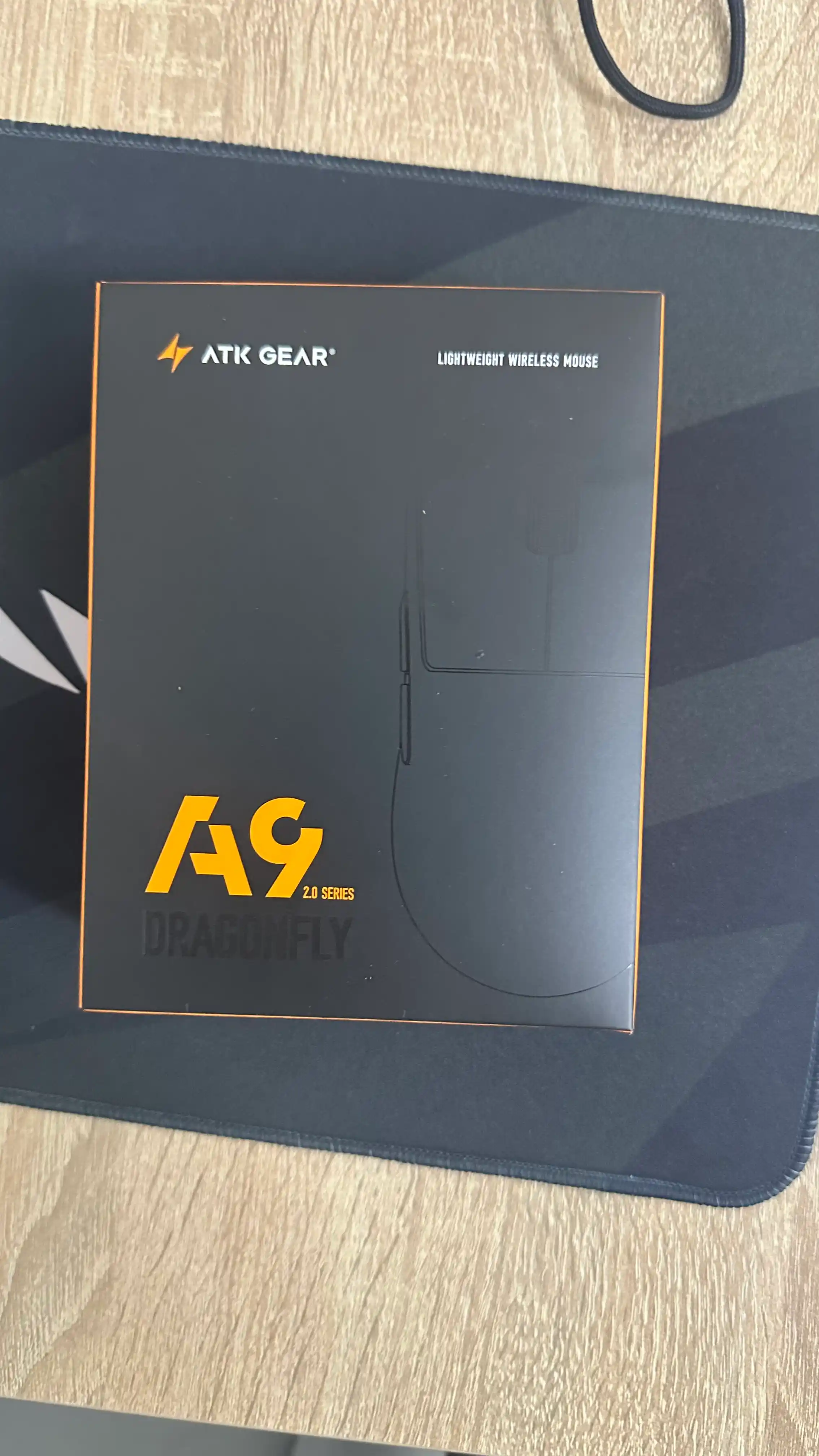 ATK Dragonfly A9 2.0 o‘yin sichqonchasi, simsiz, yengil, optik, kompyuter uchun