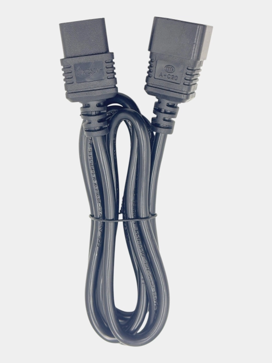 Кабель питания силовой 16 Ампер межблочный Heavy Duty Power Cord IEC C19,C20: