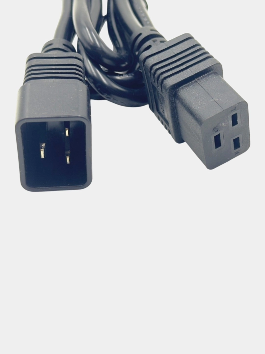 Кабель питания силовой 16 Ампер межблочный Heavy Duty Power Cord IEC C19,C20: