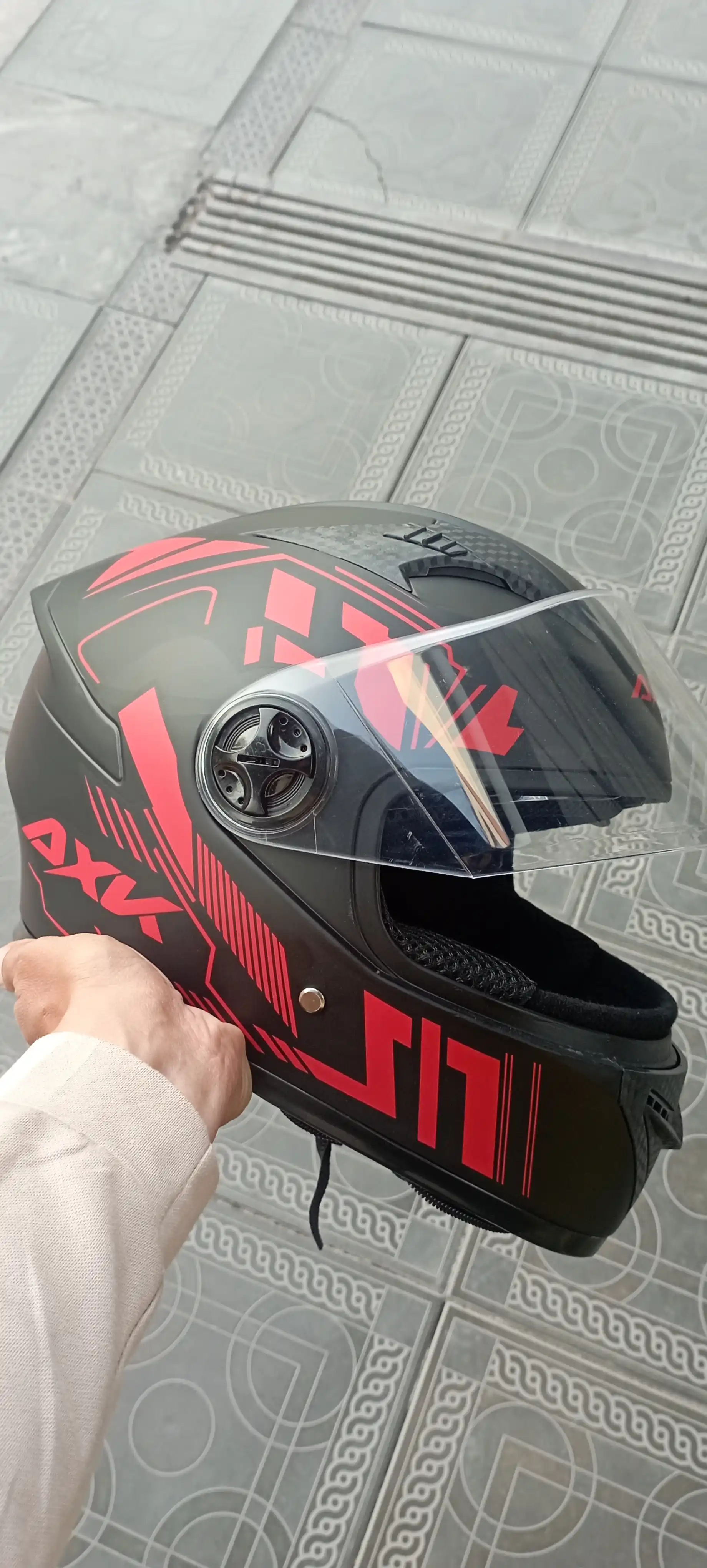 AXK moto shlem, skuter kaska va mototsikl uchun himoya moto kaska Model: 557-903