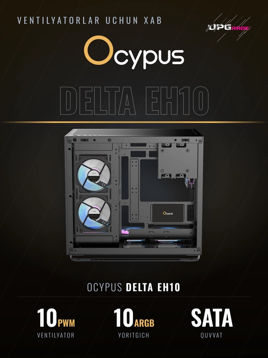 Ventilyator va yoritgich uchun xab Ocypus Delta EH10 / EH10 PRO