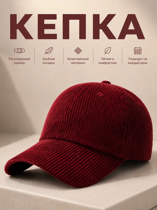 Kepka beysbolka velvet uniseks, erkaklar va ayollar uchun kundalik kepka - 