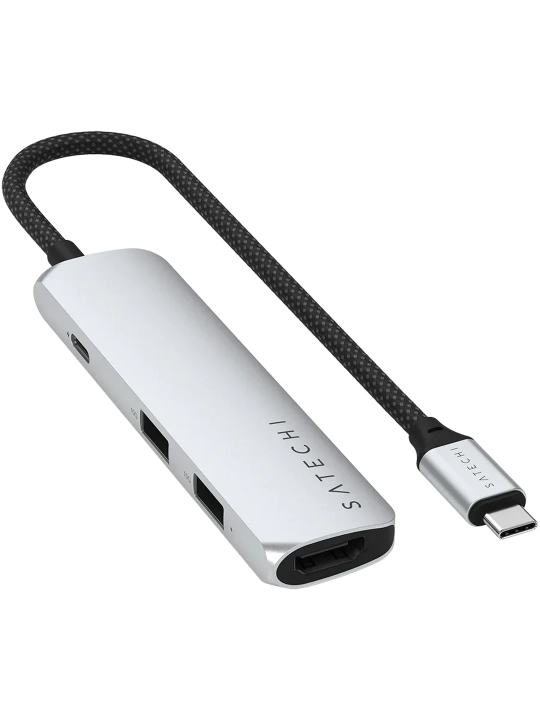 Адаптер Satechi USB-C Slim Multiport 4-in-1 - 