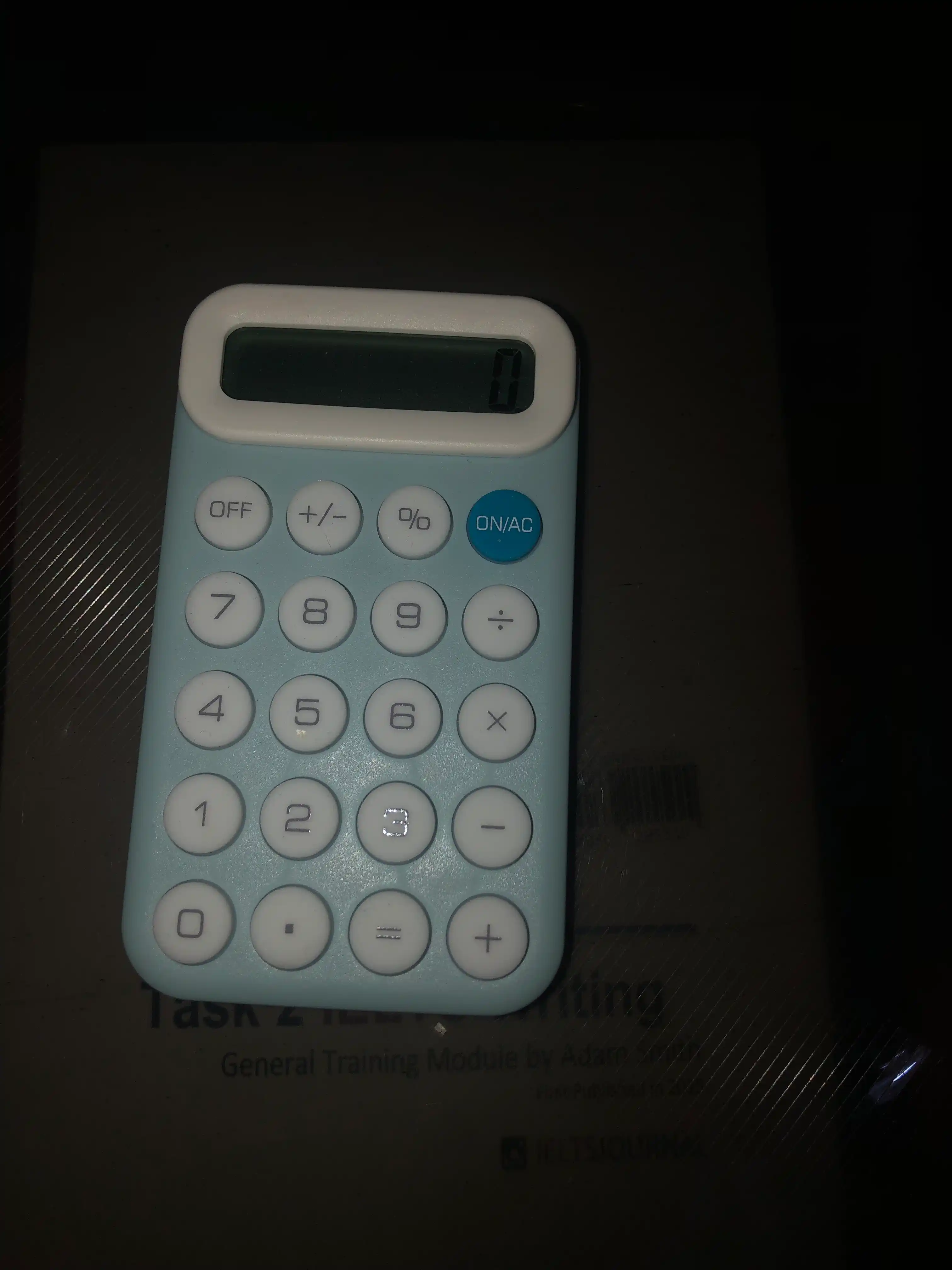 Cho‘ntak kalkulyatori Deli EM10 Light Blue, 8 xonali