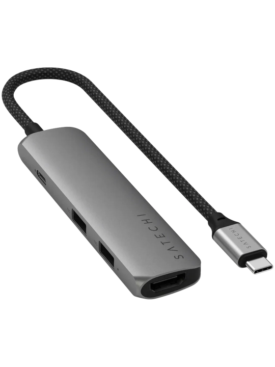 Адаптер Satechi USB-C Slim Multiport 4-in-1 - 