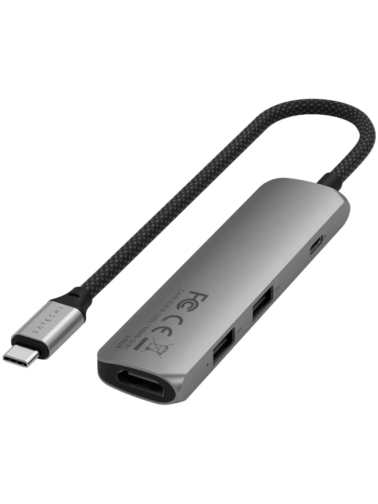 Адаптер Satechi USB-C Slim Multiport 4-in-1