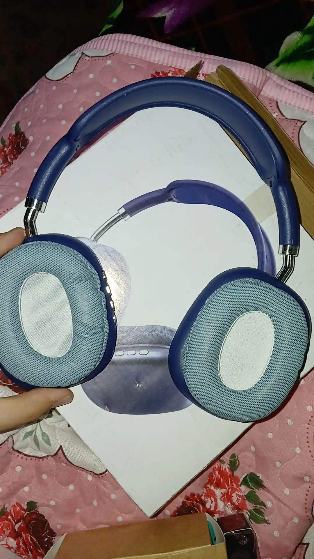 Simsiz Bluetooth P9 quloqchinlari mikrofon bilan 100 A MAX,quloqchin