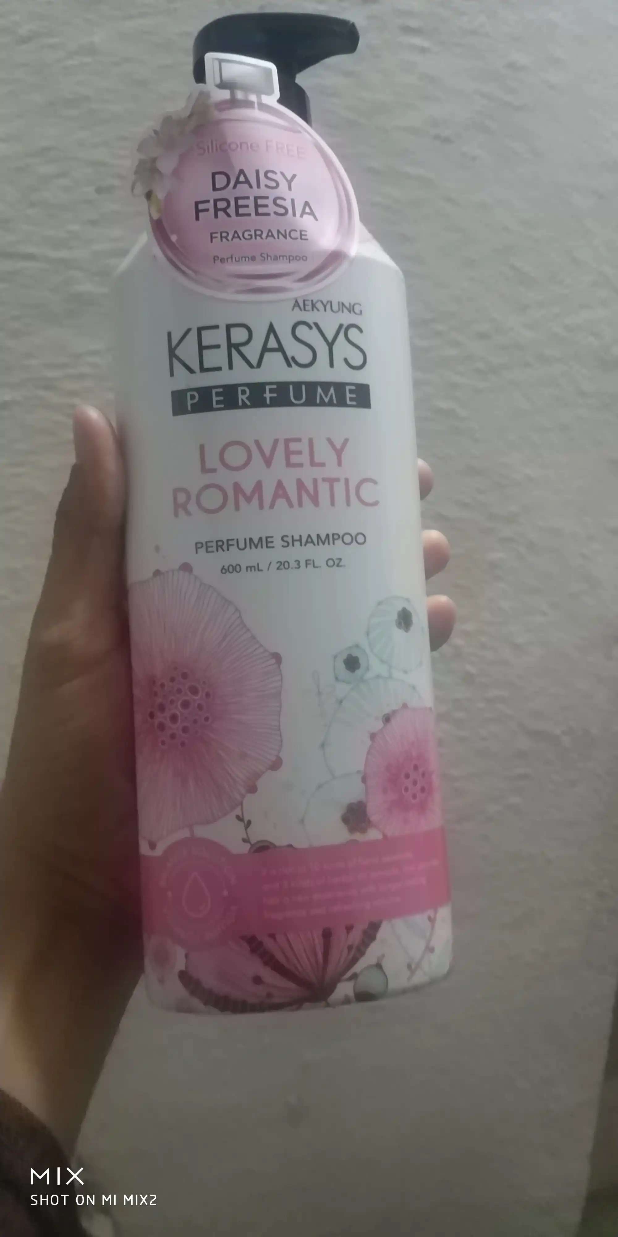 Шампунь для волос - Кератин, для женщин, Kerasys Lovely Romantic, 600 мл