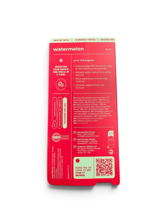 POP — 70% gacha, tezkor tish oqartiruvchi qalam, E vitamini bilan, 4 ml