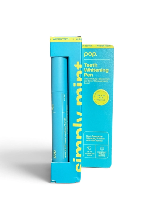 POP — 70% gacha, tezkor tish oqartiruvchi qalam, E vitamini bilan, 4 ml