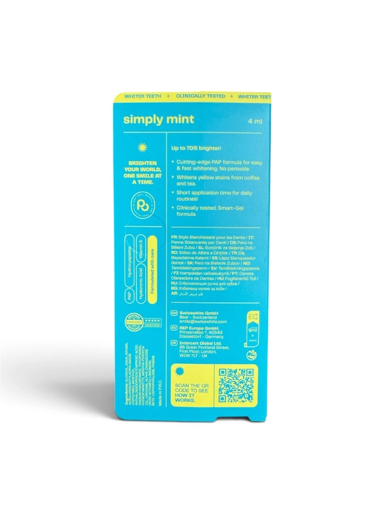 POP — 70% gacha, tezkor tish oqartiruvchi qalam, E vitamini bilan, 4 ml