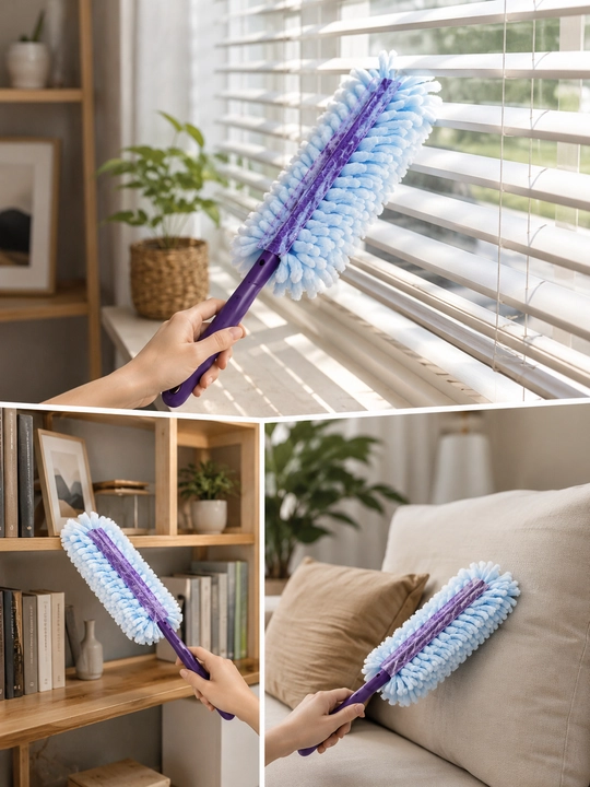 Chang tozalash uchun universal mikrofiber supurgi