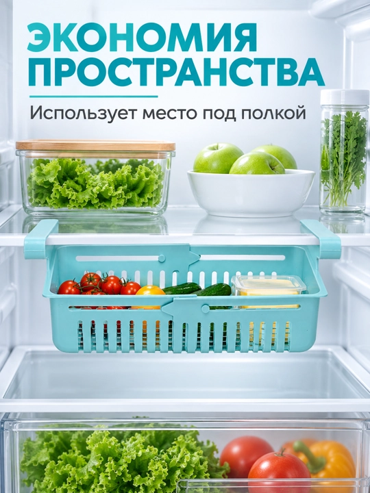 Sovutgich uchun savatcha, ilinadigan, 23-28 * 16.5 * 8 sm