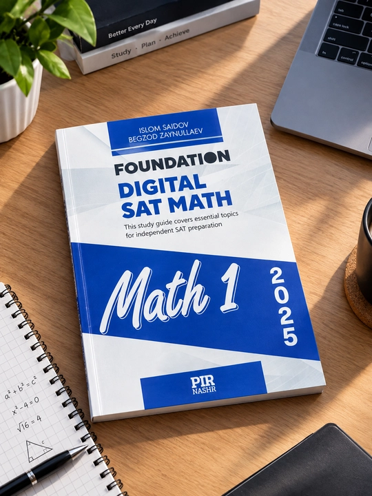 Учебное пособие Digital SAT Math & English Подготовка к экзаменам 2025 - 