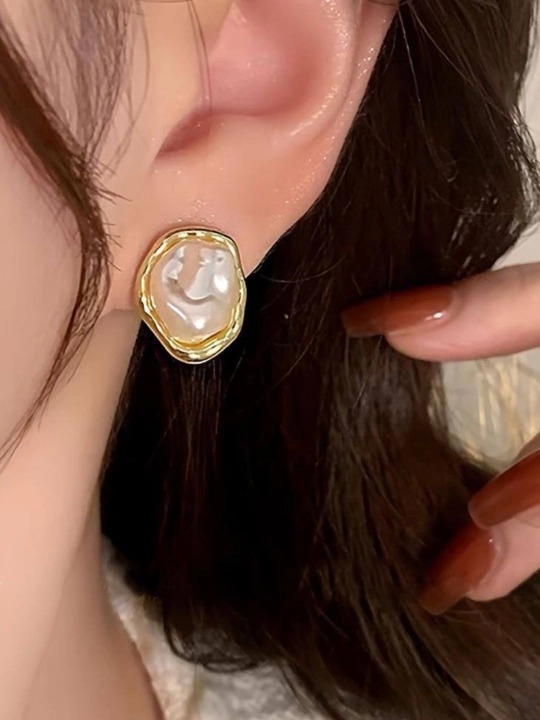 Серьги для женщин, легкие и гладкие