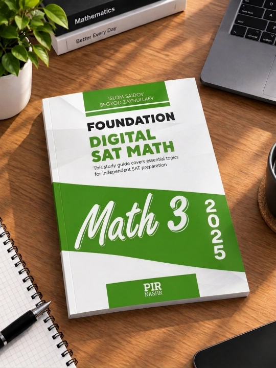 Учебное пособие Digital SAT Math & English Подготовка к экзаменам 2025