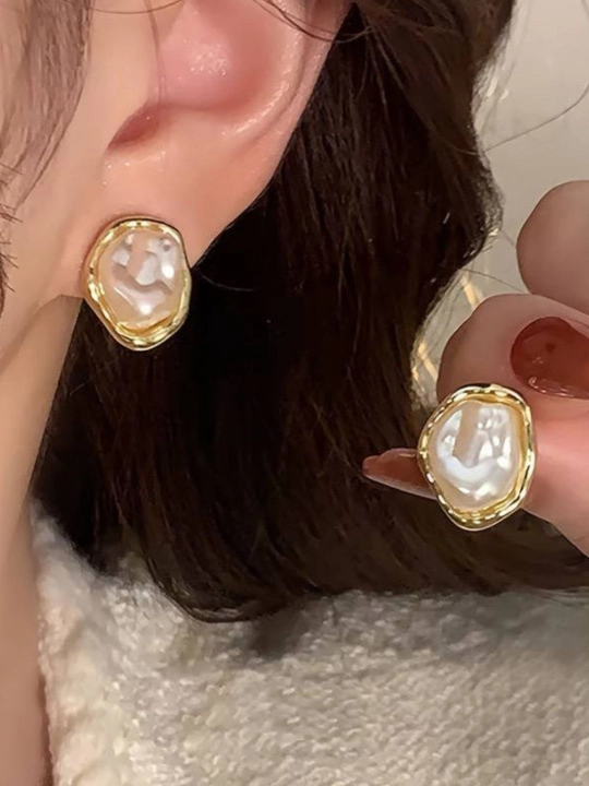 Серьги для женщин, легкие и гладкие