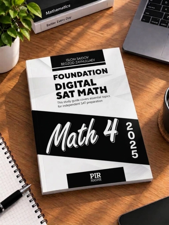 Учебное пособие Digital SAT Math & English Подготовка к экзаменам 2025