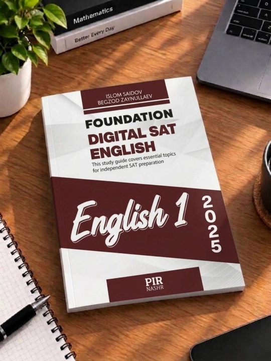 Учебное пособие Digital SAT Math & English Подготовка к экзаменам 2025