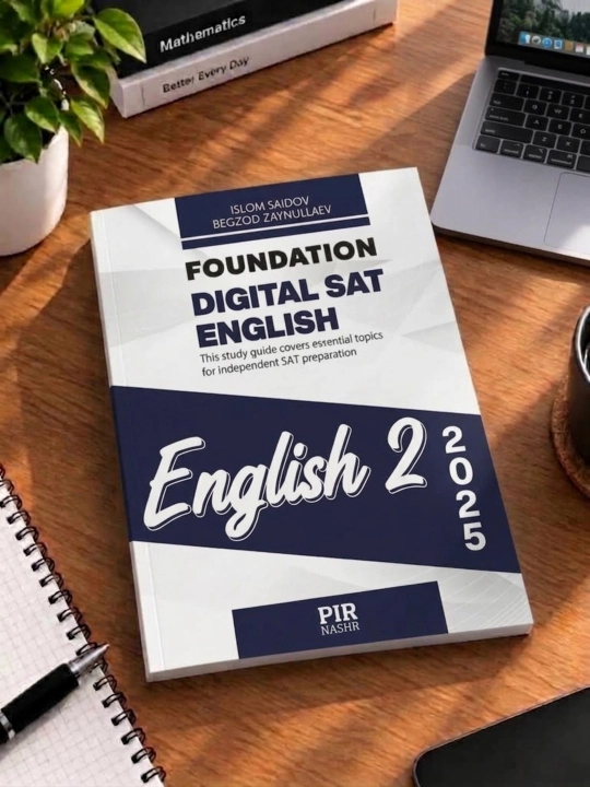 Учебное пособие Digital SAT Math & English Подготовка к экзаменам 2025