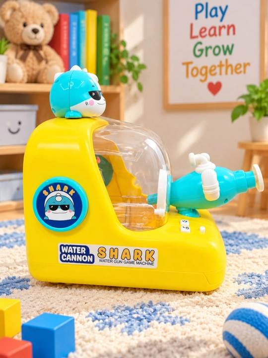 Детская игрушка Shark игровой автомат с водяной пушкой, светом и музыкой, 3+