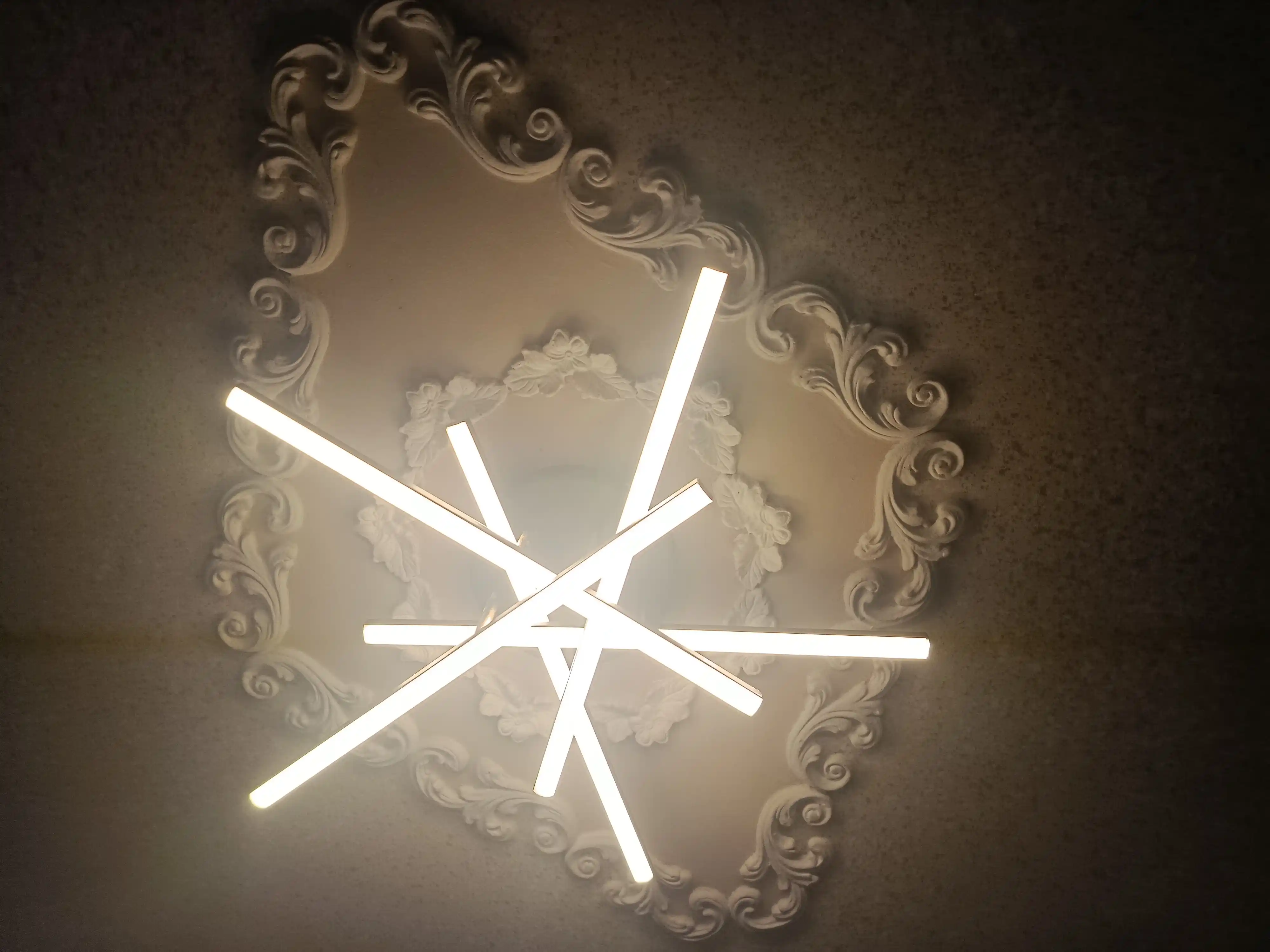 Современная LED-люстра, 60 x 60 см — 3 режима освещения, энергосберегающая, лёгкий монтаж