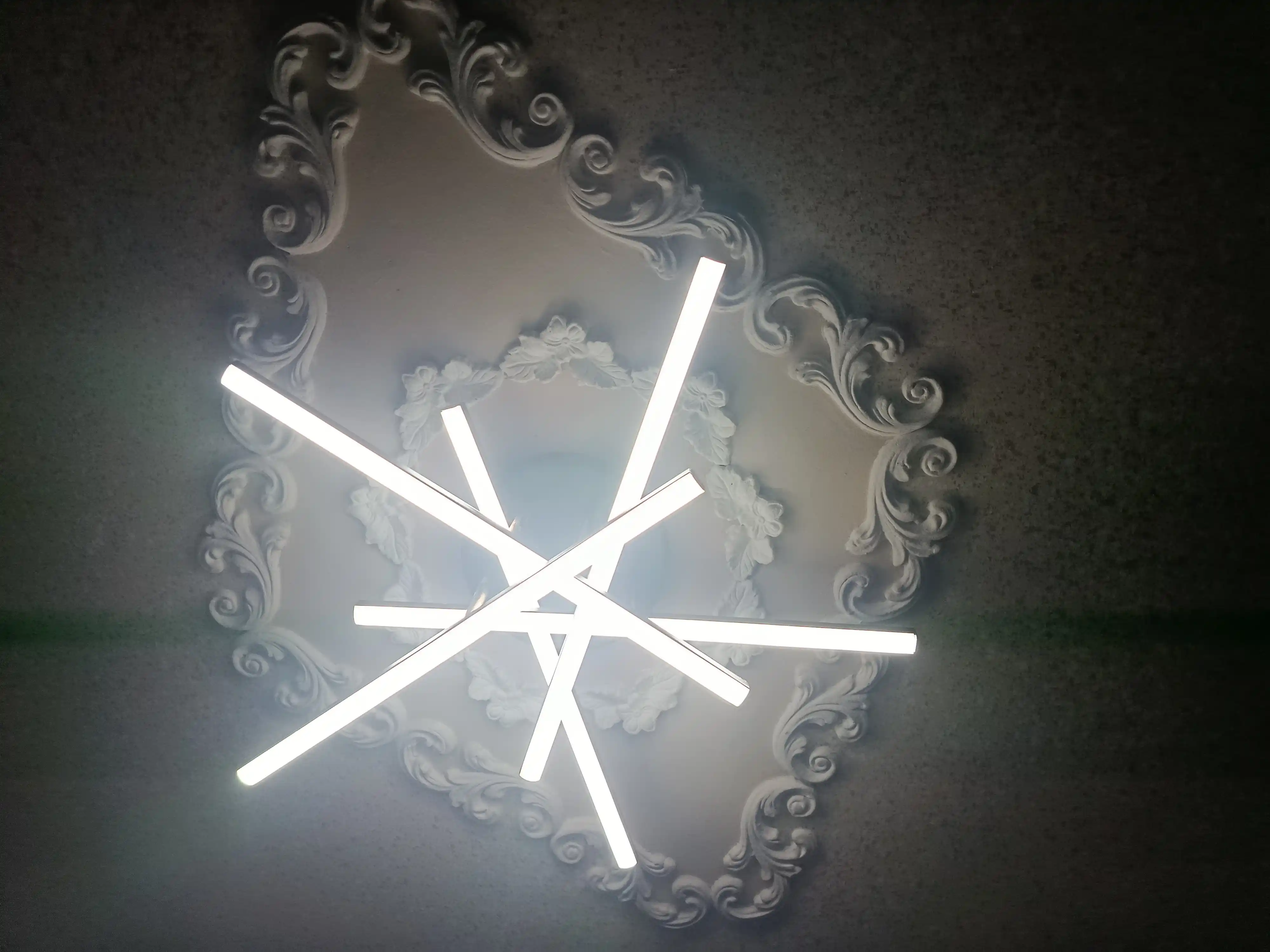 Современная LED-люстра, 60 x 60 см — 3 режима освещения, энергосберегающая, лёгкий монтаж
