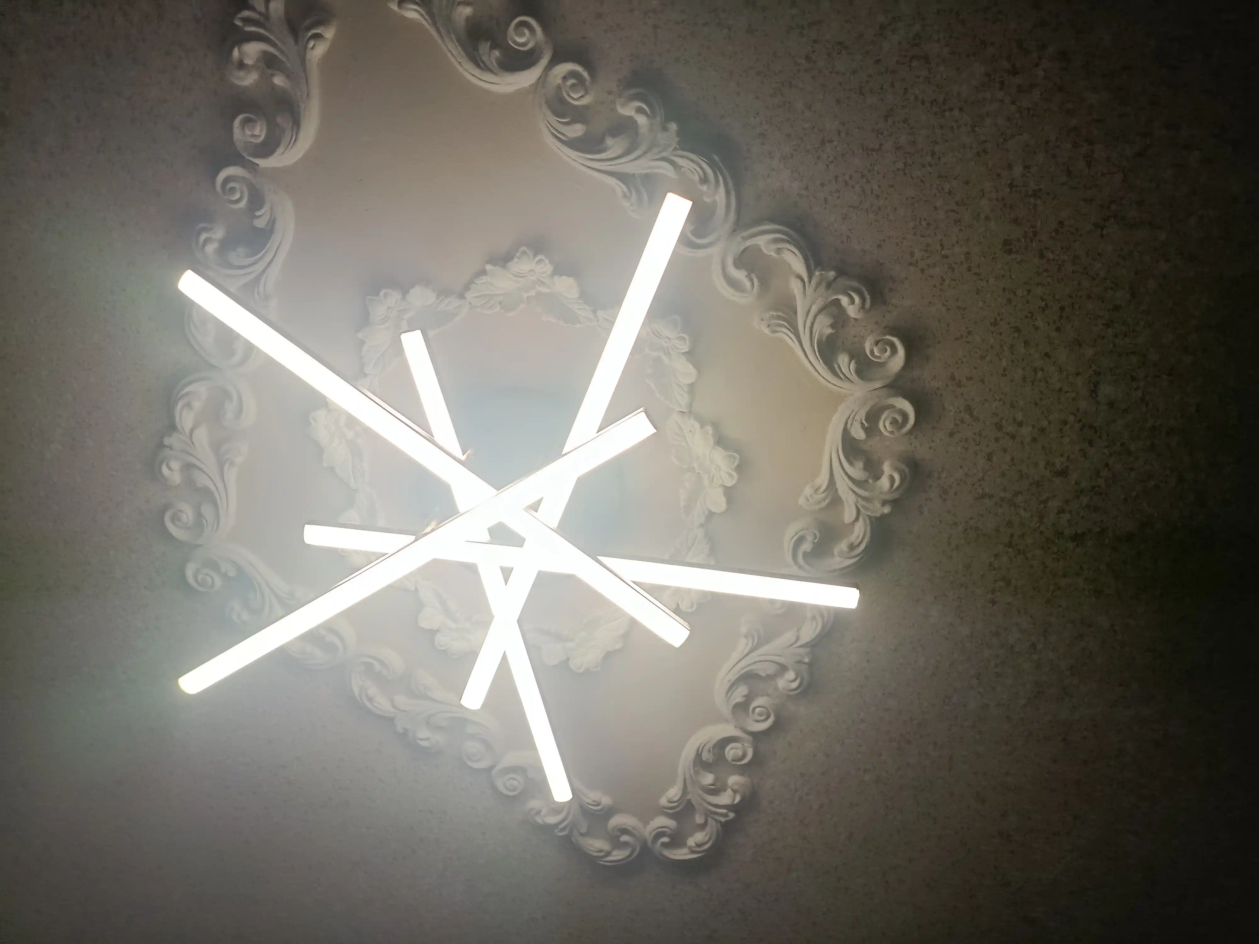 Современная LED-люстра, 60 x 60 см — 3 режима освещения, энергосберегающая, лёгкий монтаж