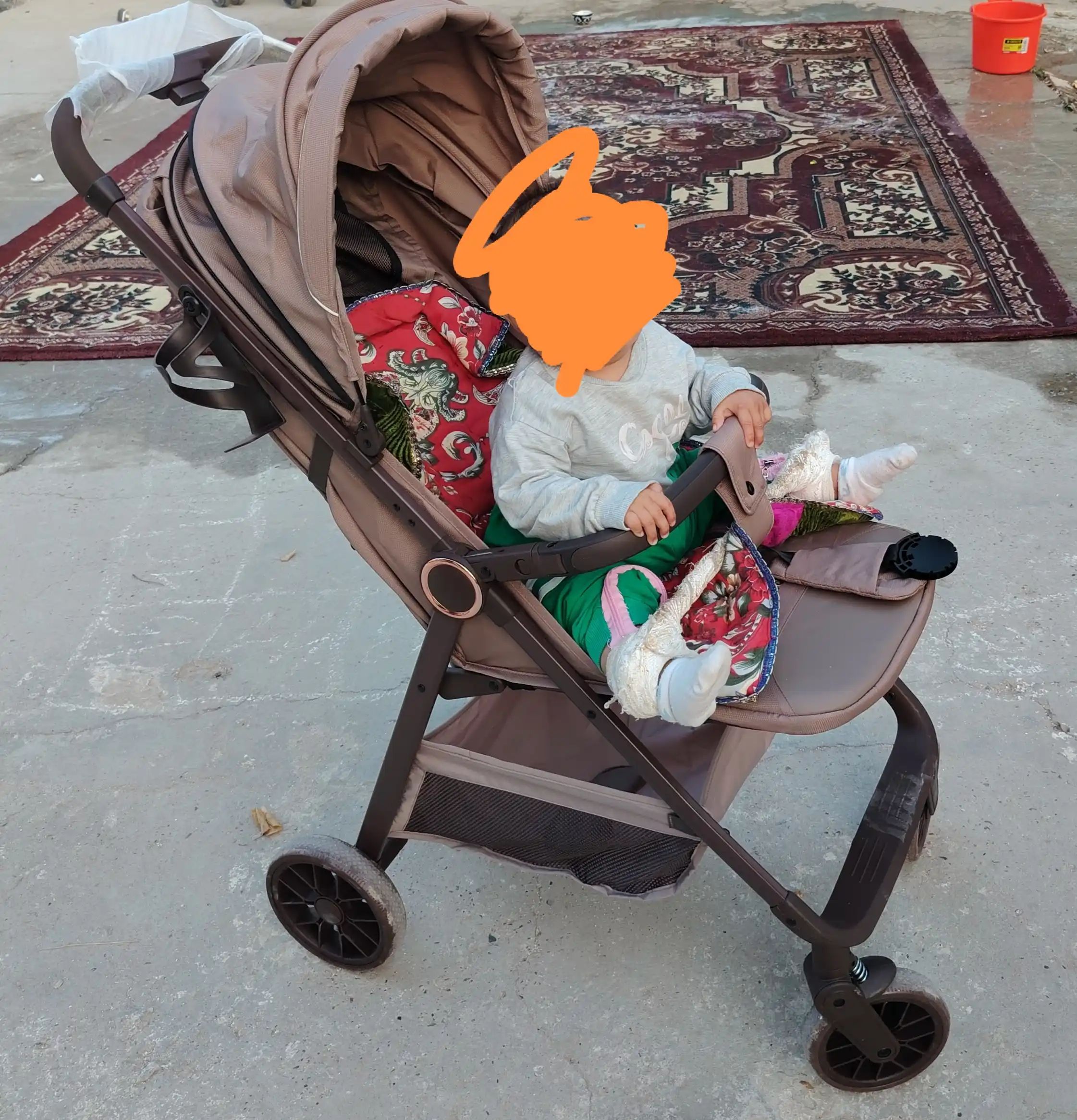 Детская коляска Kidilo C6, прогулочная коляска для детей, легкая складная