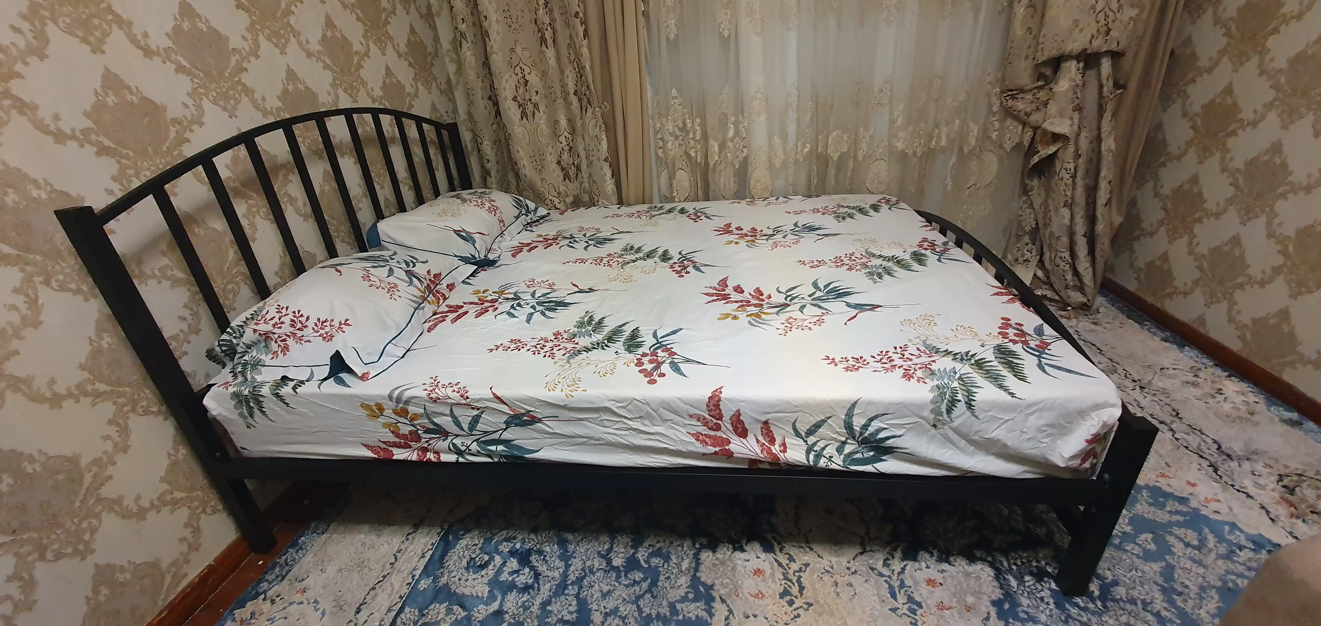 Кровати в стиле лофт двуспальные металлические кровати