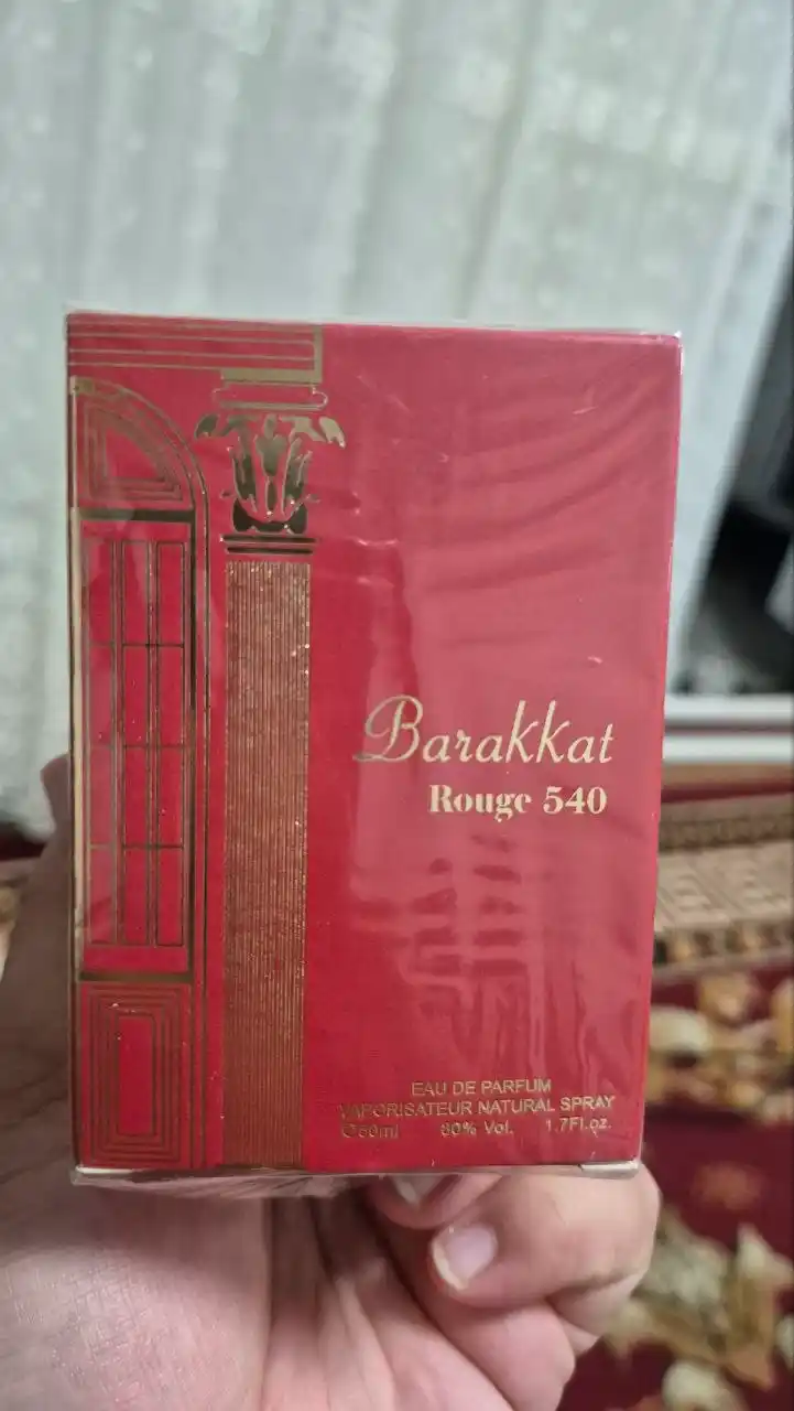 Ayollar uchun atir Barakkat Rouge 540, 50 ml, atir, sovg‘a uchun atir