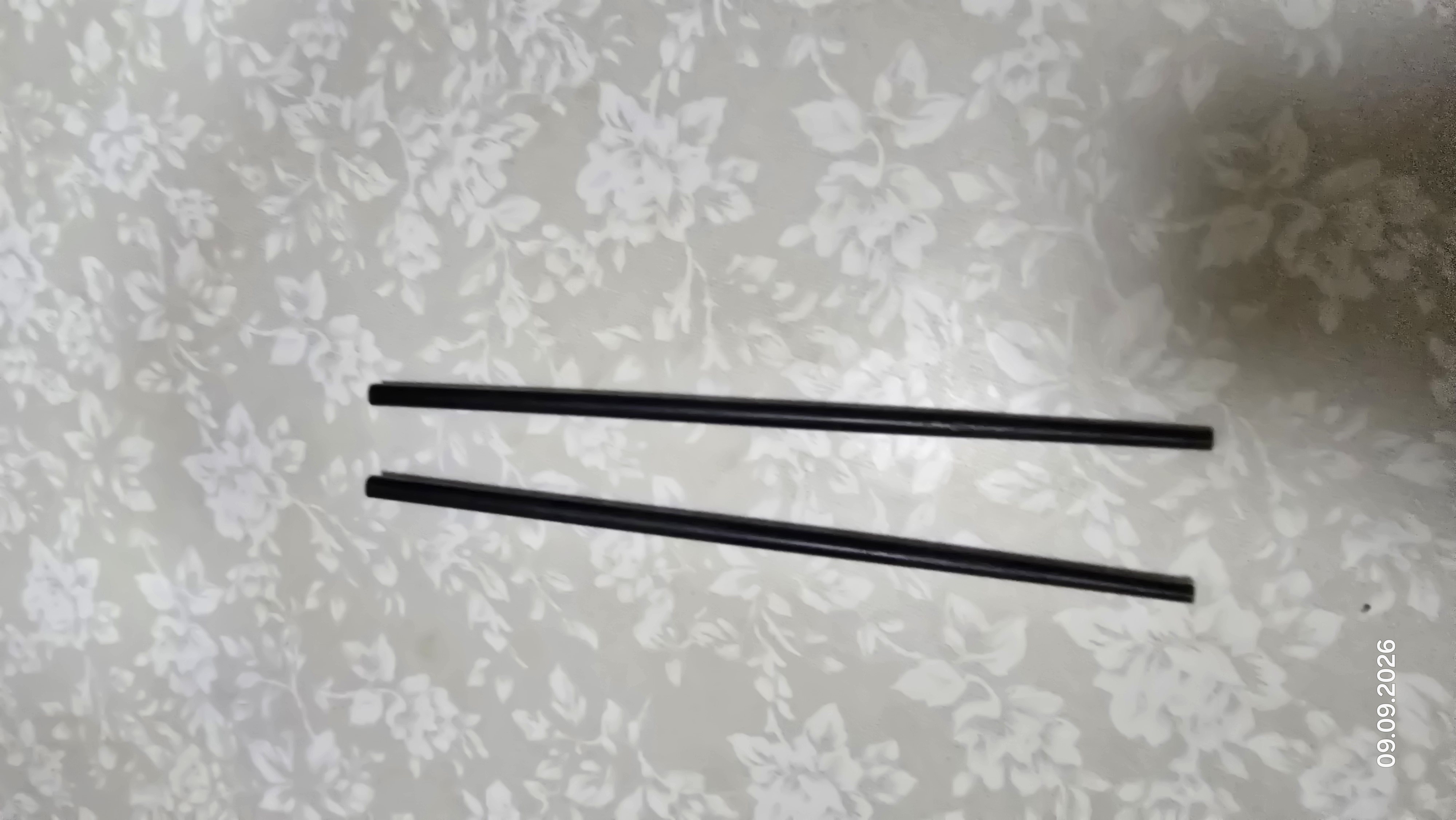 Ko'pmartalik xitoy tayoqchalar -5 juft, bambuk metal plastikdan, sushi ramyon rollar uchun