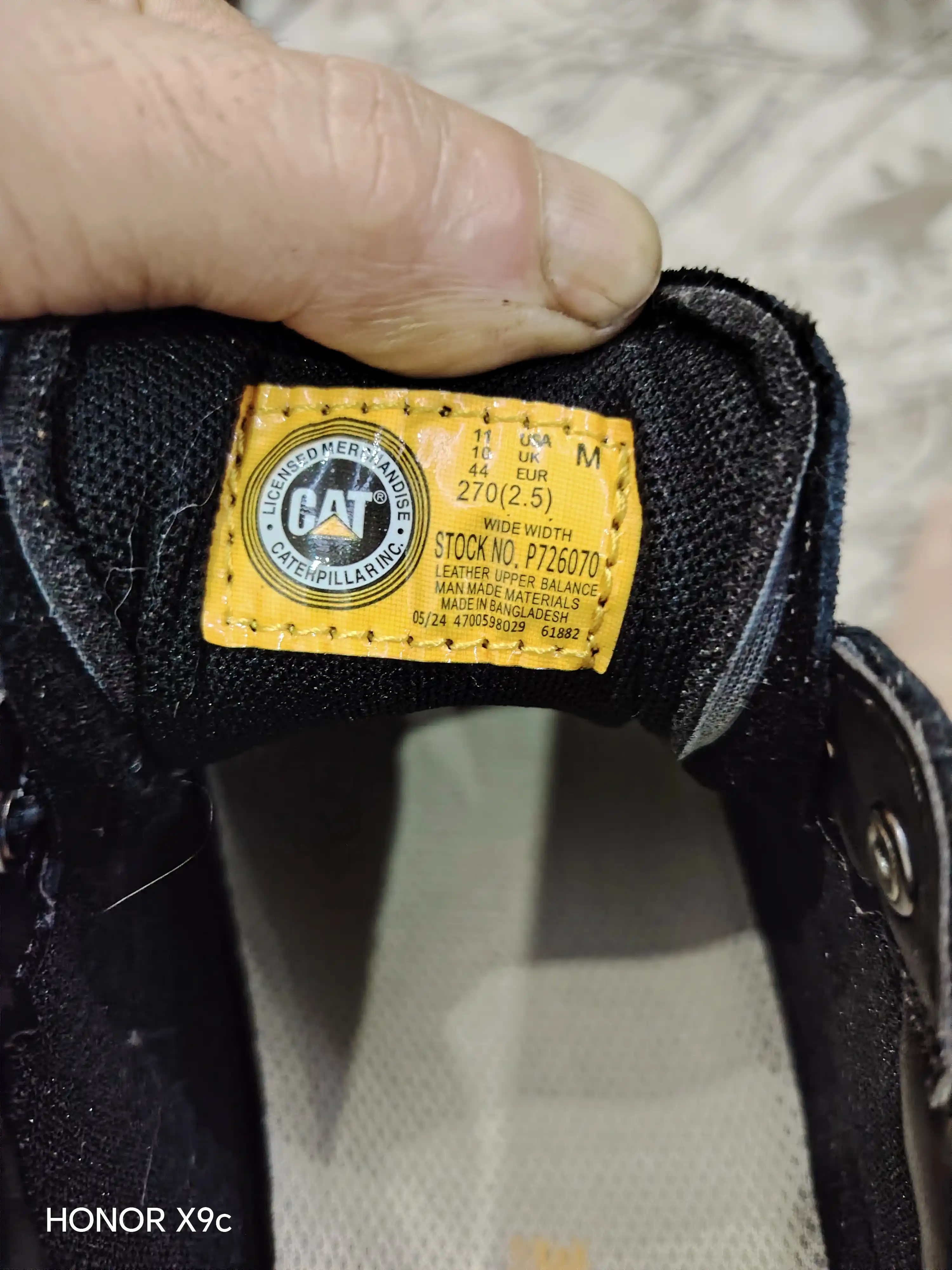CAT Founder Boston erkaklar martins poyabzali, charm, etik va yarim etik kabi qulay