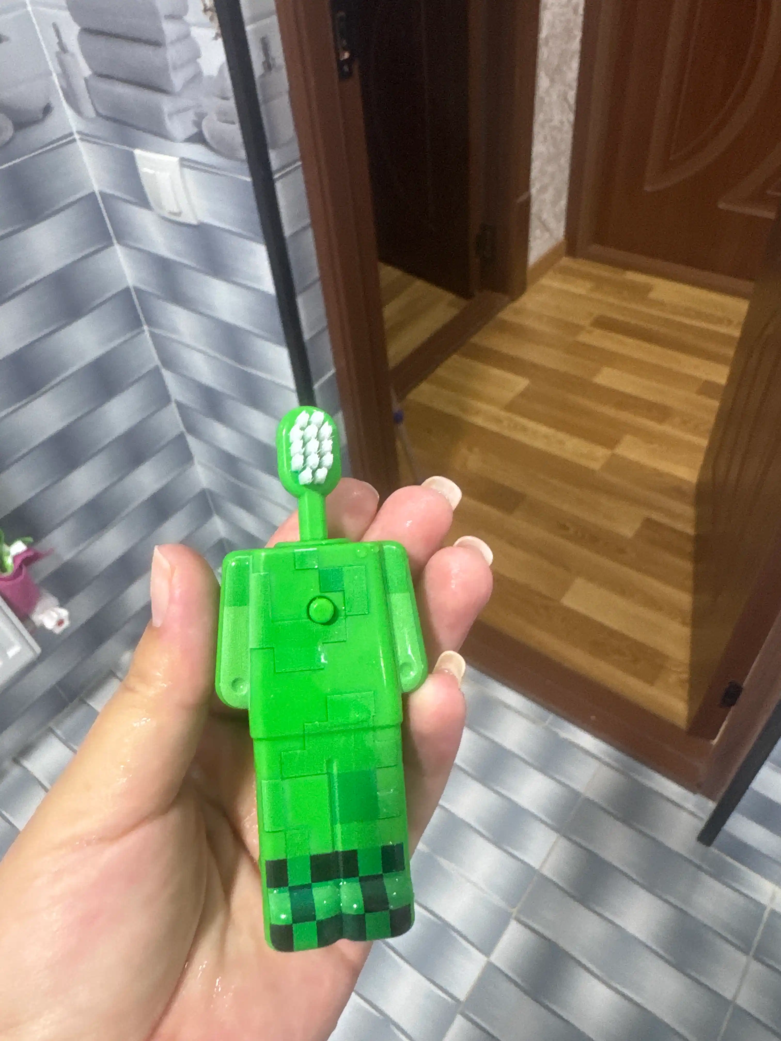 Детская зубная щетка, зубная щетка для детей, Minecraft, Марио, Лабубу, Зоотопия