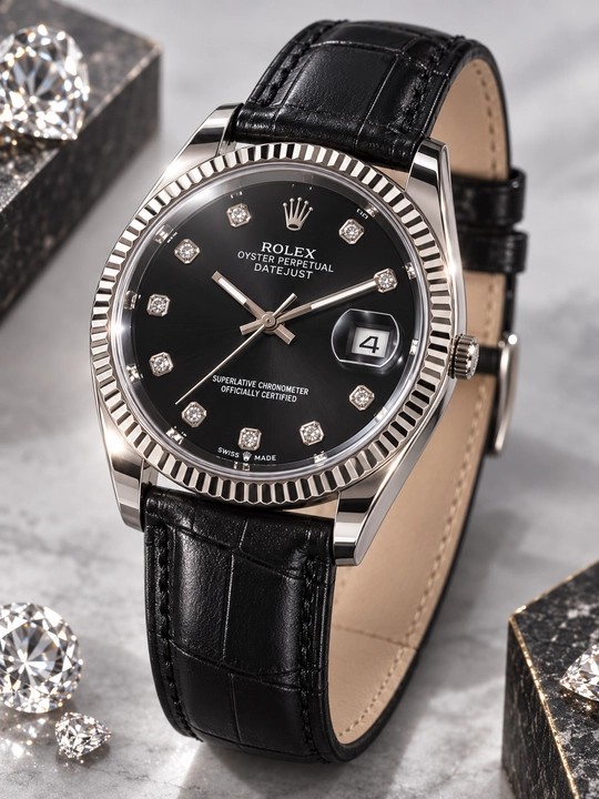 Erkaklar uchun klassik Rolex soati - zamonaviy va hashamatli aksessuar