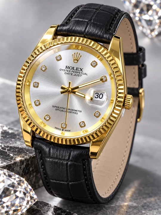 Erkaklar uchun klassik Rolex soati - zamonaviy va hashamatli aksessuar