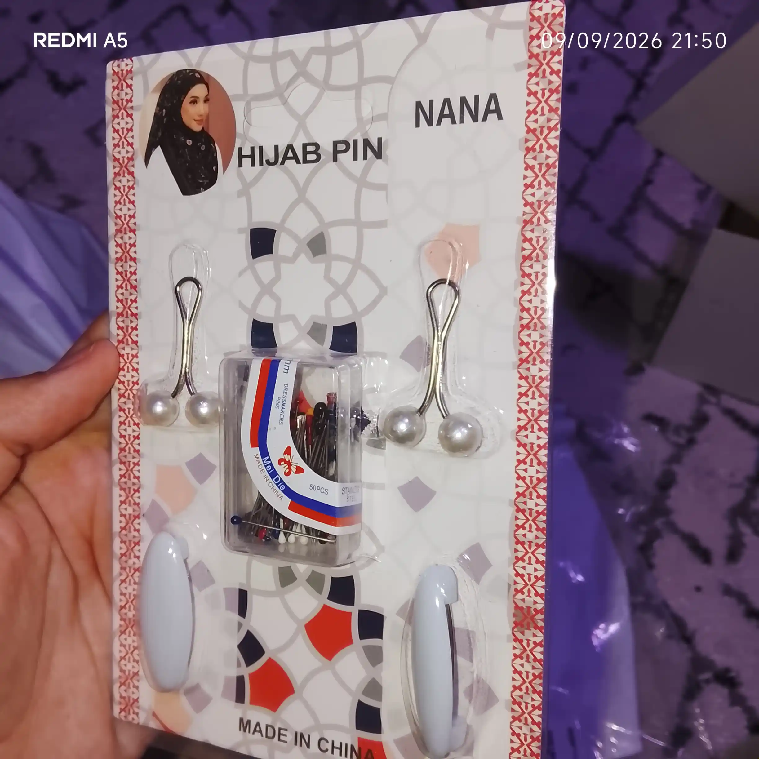 Набор аксессуаров для хиджаба, 4 предмета