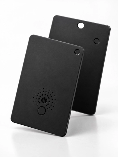 Трекер WiWU WT-07 Wi-Tag для поиска вещей, Bluetooth GPS-метка Anti-Lost, чёрный