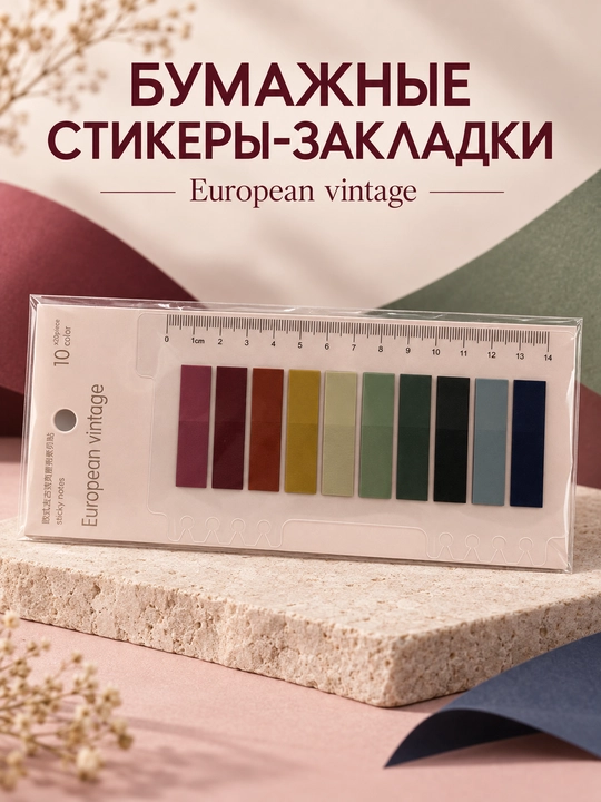 Qaydlar uchun o‘zi yopishadigan qog‘oz stiker-xatcho‘plar, 200 varaq - 