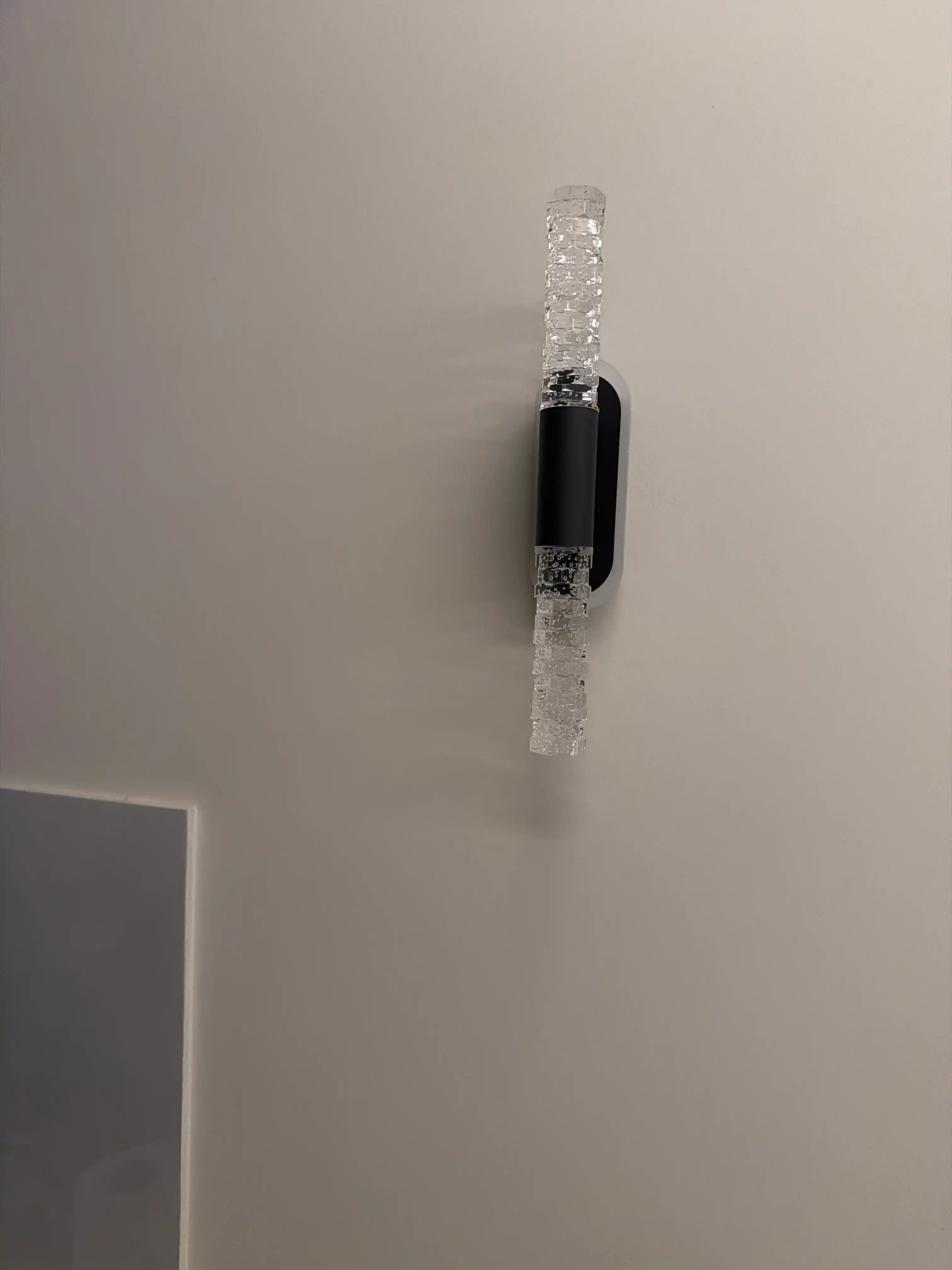 Premium Kristalli LED Devor Bra – 3 Rejimli Zamonaviy Svetilnik, Ichki Interyer Uchun