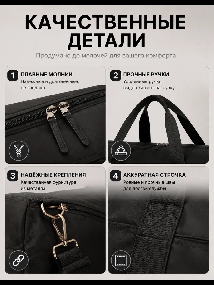 Сумка спортивная для фитнеса, для путешествий, ручная кладь, дорожная