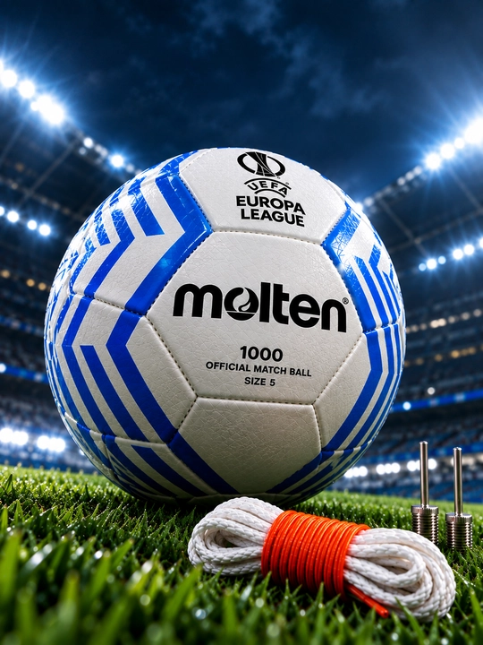 Futbol to‘pi Molten Europa 1000, UEFA Europa League, 5-o‘lcham, oq-ko‘k