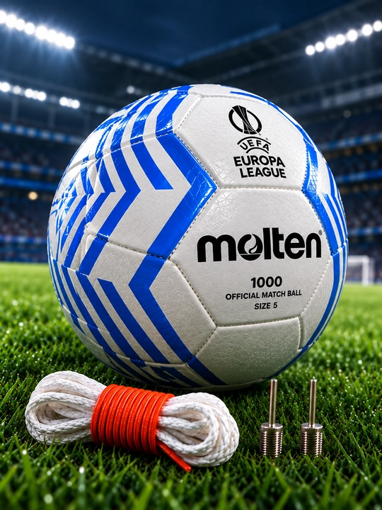 Futbol to‘pi Molten Europa 1000, UEFA Europa League, 5-o‘lcham, oq-ko‘k