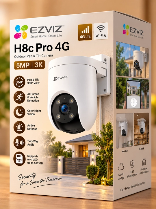 EZVIZ H8c Pro 4G (5MP)