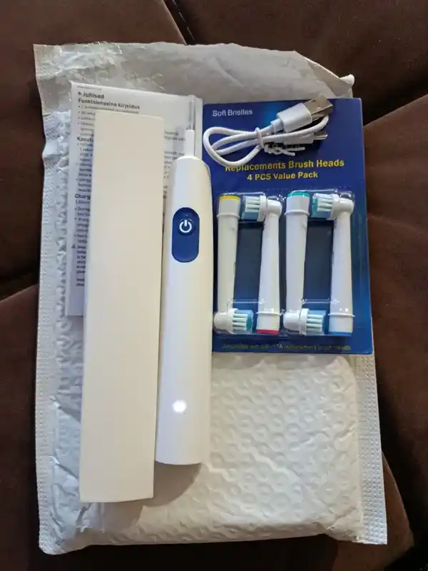 Elektron tish chotka 6 rejim, 4 nasadka, zubnaya shetka Oral-B, bolalar tish cho‘tkasi