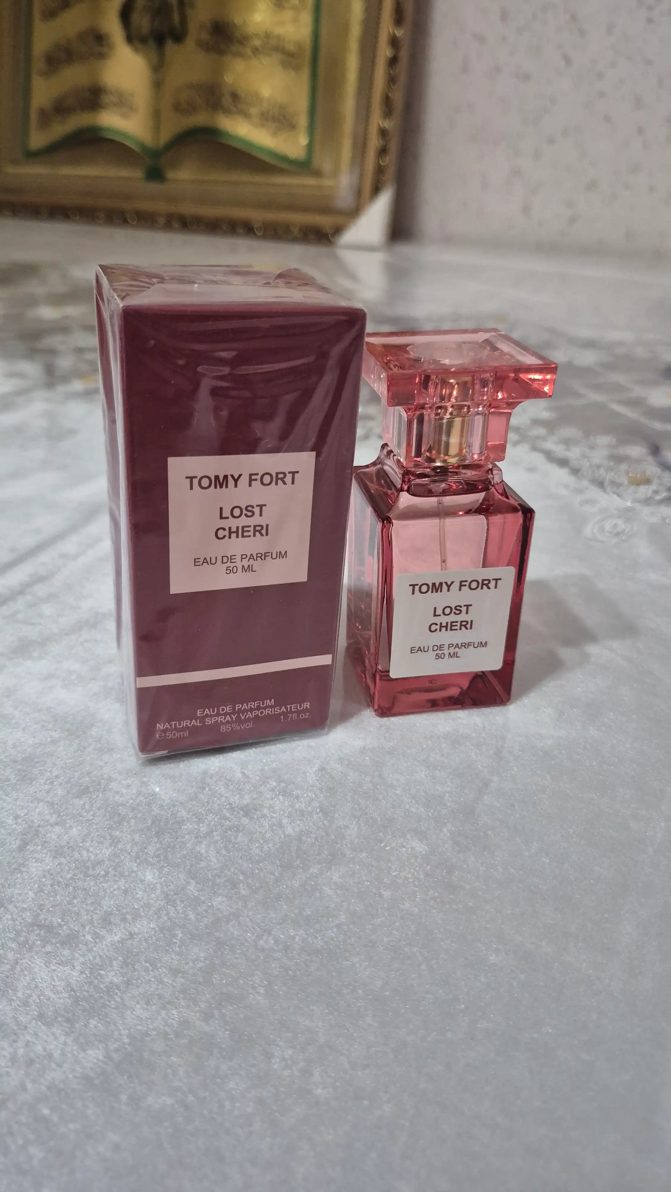 Ayollar uchun Tomy Fort Lost Cheri atiri, ayollar parfyumi, 50 ml, sovg‘a uchun parfyum