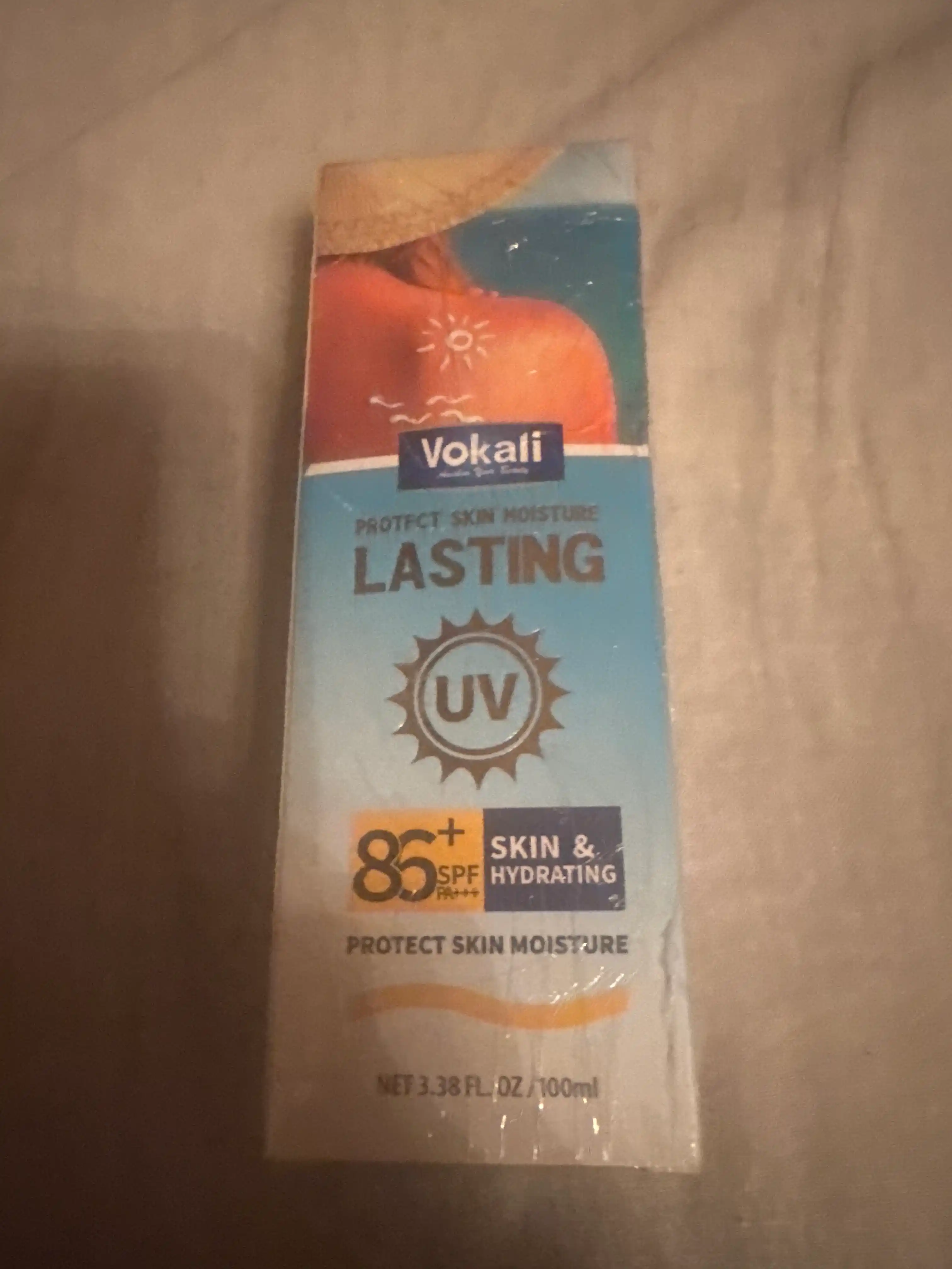 Солнцезащитный крем Vokali sunscreen SPF +90 pa ++++